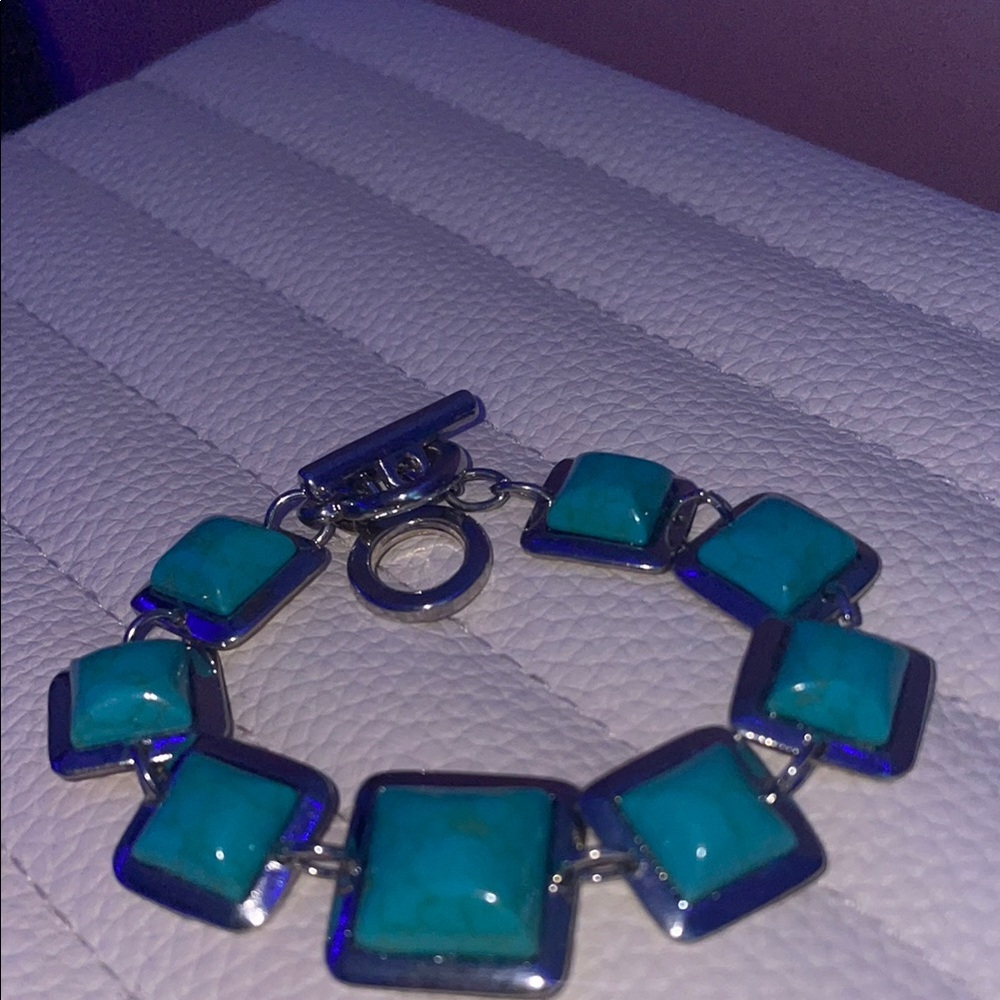 Turquoise Silver Bracelet